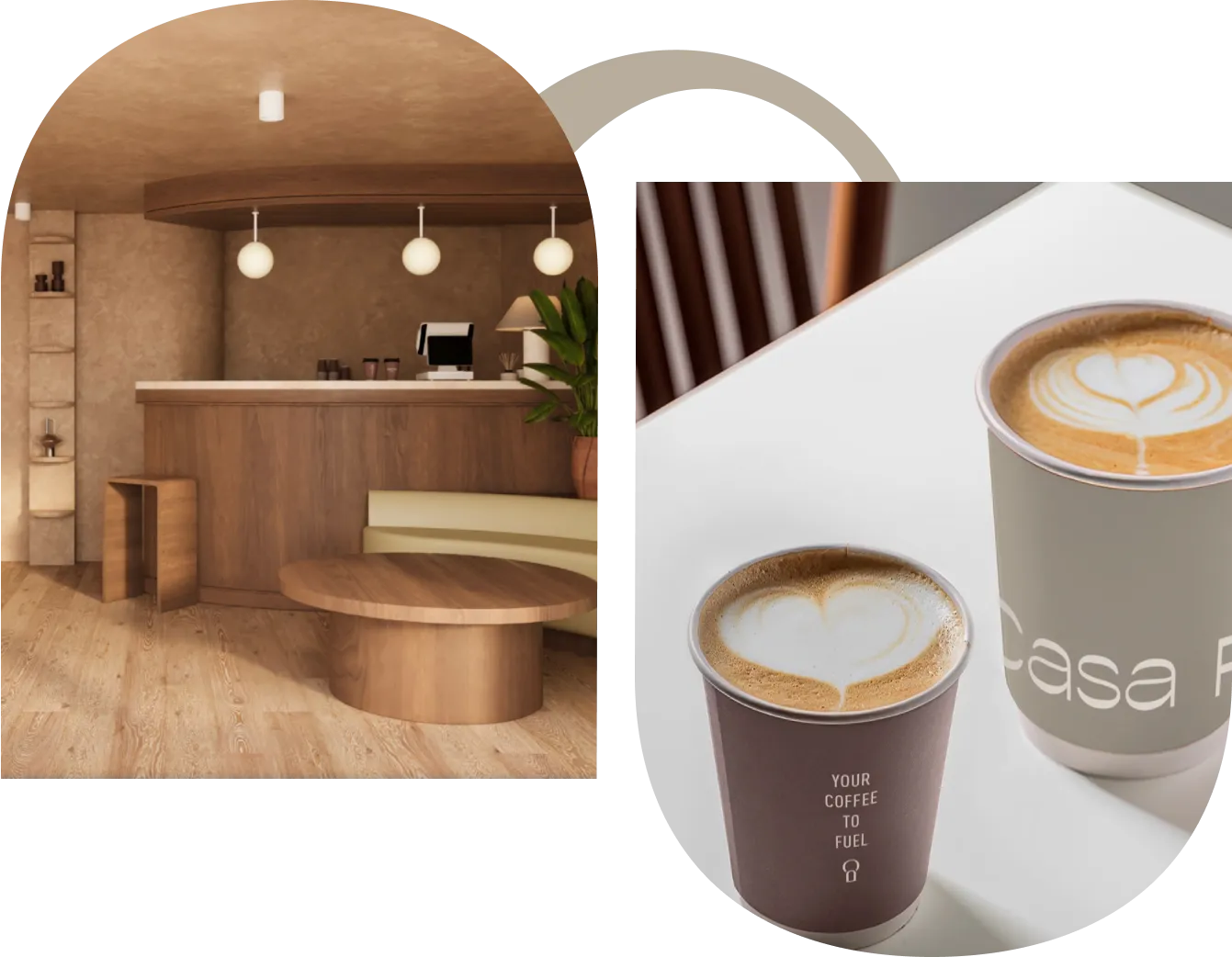 Visual of the Coffee Corner space